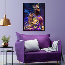 Lade das Bild in den Galerie-Viewer, Basketballspieler - voller Runder Diamant - 30x40cm
