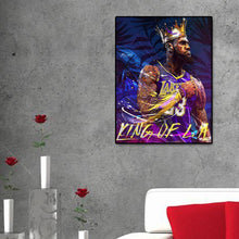 Lade das Bild in den Galerie-Viewer, Basketballspieler - voller Runder Diamant - 30x40cm
