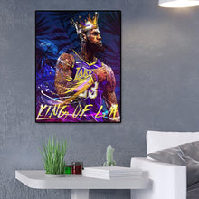 Lade das Bild in den Galerie-Viewer, Basketballspieler - voller Runder Diamant - 30x40cm

