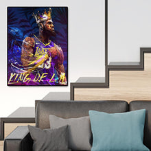 Lade das Bild in den Galerie-Viewer, Basketballspieler - voller Runder Diamant - 30x40cm
