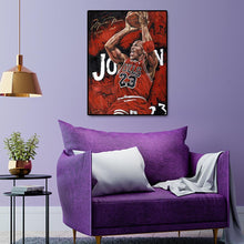 Lade das Bild in den Galerie-Viewer, Basketballspieler - voller Runder Diamant - 30x40cm
