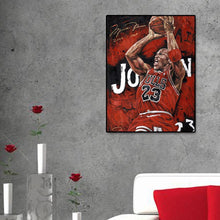 Lade das Bild in den Galerie-Viewer, Basketballspieler - voller Runder Diamant - 30x40cm
