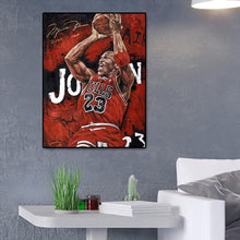 Lade das Bild in den Galerie-Viewer, Basketballspieler - voller Runder Diamant - 30x40cm
