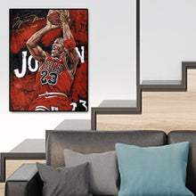 Lade das Bild in den Galerie-Viewer, Basketballspieler - voller Runder Diamant - 30x40cm

