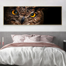 Lade das Bild in den Galerie-Viewer, Vogelauge - voller runder Diamant - 80x30cm
