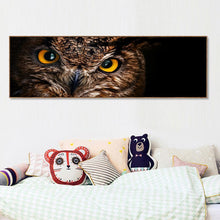 Lade das Bild in den Galerie-Viewer, Vogelauge - voller runder Diamant - 80x30cm
