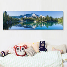 Lade das Bild in den Galerie-Viewer, Landschaft - voller runder Diamant
