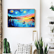 Lade das Bild in den Galerie-Viewer, Impressionist - runder runder Diamant - 30x40cm
