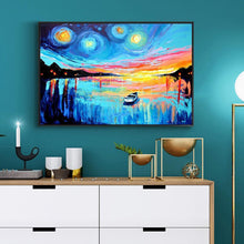 Lade das Bild in den Galerie-Viewer, Impressionist - runder runder Diamant - 30x40cm
