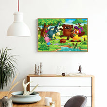 Lade das Bild in den Galerie-Viewer, Cartoon - voller runder Diamant - 40x30cm
