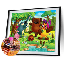Lade das Bild in den Galerie-Viewer, Cartoon - voller runder Diamant - 40x30cm
