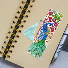 Lade das Bild in den Galerie-Viewer, 2pcs Pfau-DIY Diamond Painting Lesezeichen
