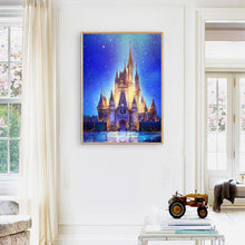 Lade das Bild in den Galerie-Viewer, Alte Burg - voller quadratischer Diamant - 40x50cm
