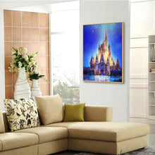 Lade das Bild in den Galerie-Viewer, Alte Burg - voller quadratischer Diamant - 40x50cm
