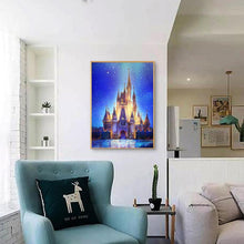 Lade das Bild in den Galerie-Viewer, Alte Burg - voller quadratischer Diamant - 40x50cm
