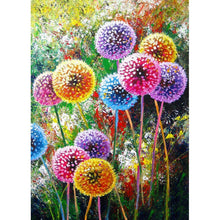 Lade das Bild in den Galerie-Viewer, Löwenzahn - voller quadratischer Diamant - 40x50cm

