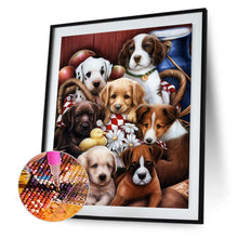 Lade das Bild in den Galerie-Viewer, Hund - voller quadratischer Diamant - 40x50cm
