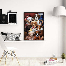 Lade das Bild in den Galerie-Viewer, Hund - voller quadratischer Diamant - 40x50cm
