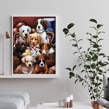Lade das Bild in den Galerie-Viewer, Hund - voller quadratischer Diamant - 40x50cm
