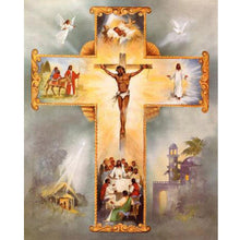 Lade das Bild in den Galerie-Viewer, Religion - voller quadratischer Diamant - 40x50cm
