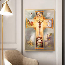 Lade das Bild in den Galerie-Viewer, Religion - voller quadratischer Diamant - 40x50cm
