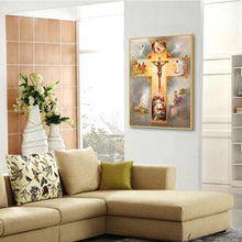 Lade das Bild in den Galerie-Viewer, Religion - voller quadratischer Diamant - 40x50cm
