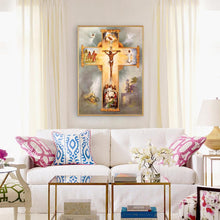 Lade das Bild in den Galerie-Viewer, Religion - voller quadratischer Diamant - 40x50cm
