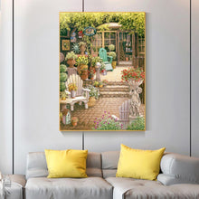 Lade das Bild in den Galerie-Viewer, SteinPflaster Garten - voller quadratischer Diamant - 40x50cm
