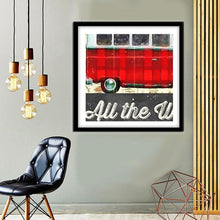 Lade das Bild in den Galerie-Viewer, Weihnachten - voller runder Diamant - 30x30cm

