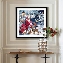 Lade das Bild in den Galerie-Viewer, Weihnachten -Rund/Quadrat Diamond Painting
