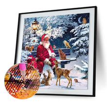 Lade das Bild in den Galerie-Viewer, Weihnachten -Rund/Quadrat Diamond Painting
