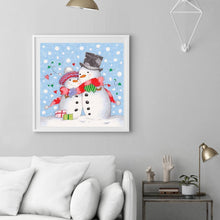 Lade das Bild in den Galerie-Viewer, Weihnachten - voller runder Diamant - 30x30cm

