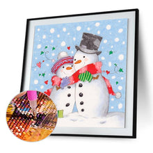 Lade das Bild in den Galerie-Viewer, Weihnachten - voller runder Diamant - 30x30cm
