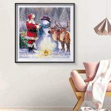 Lade das Bild in den Galerie-Viewer, Weihnachten - voller runder Diamant - 30x30cm

