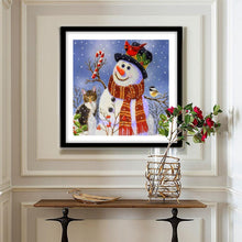 Lade das Bild in den Galerie-Viewer, Weihnachten - voller runder Diamant - 30x30cm
