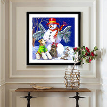 Lade das Bild in den Galerie-Viewer, Weihnachten - voller runder Diamant - 30x30cm
