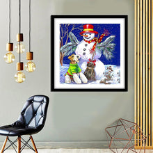 Lade das Bild in den Galerie-Viewer, Weihnachten - voller runder Diamant - 30x30cm
