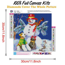 Lade das Bild in den Galerie-Viewer, Weihnachten - voller runder Diamant - 30x30cm
