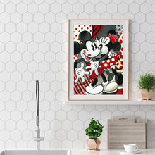 Lade das Bild in den Galerie-Viewer, Maus - voller quadratischer Diamant - 40x50cm
