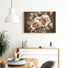 Lade das Bild in den Galerie-Viewer, Blume - voller quadratischer Diamant - 50x40cm
