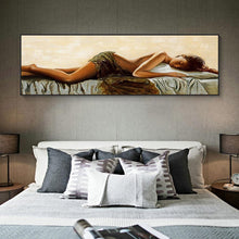 Lade das Bild in den Galerie-Viewer, Dornröschen - voller runder Diamant - 90x40cm
