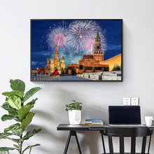 Lade das Bild in den Galerie-Viewer, Feuerwerk - voller runder Diamant - 40x30cm

