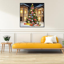 Lade das Bild in den Galerie-Viewer, Weihnachtsbaum Xmas - voller runder Diamant - 30x30cm
