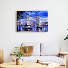 Lade das Bild in den Galerie-Viewer, Brücke - voller quadratischer Diamant - 50x40cm
