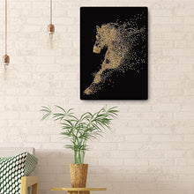 Lade das Bild in den Galerie-Viewer, Pferd - voller runder Diamant - 40x50cm
