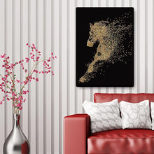 Lade das Bild in den Galerie-Viewer, Pferd - voller runder Diamant - 40x50cm
