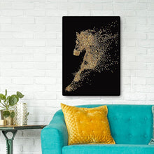 Lade das Bild in den Galerie-Viewer, Pferd - voller runder Diamant - 40x50cm
