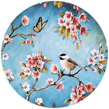 Lade das Bild in den Galerie-Viewer, Zweig Vogel - voller runder Diamant - 40x40cm
