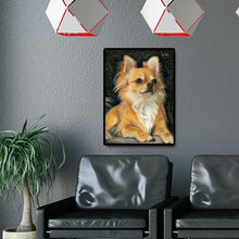 Lade das Bild in den Galerie-Viewer, Hundeperle - voller runder Diamant - 30x40cm
