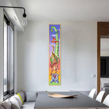 Lade das Bild in den Galerie-Viewer, Dinosaurier für Kind - voller runder Diamant - 25x115cm
